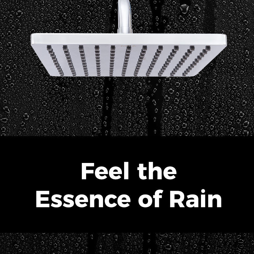 MILA Gleam Rain Shower - MSXX0309CM, Single flow Rain Shower, Chrome Plated, Rain Shower Single Flow